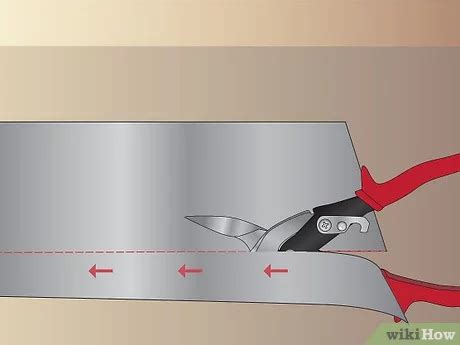 what to use to cut sheet metal|cutting sheet metal straight.